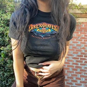Vintage Y2K Biketoberfest Harley Davidson Tshirt